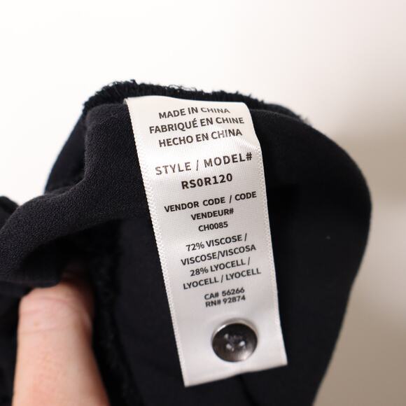 SPLENDID Brook Sleeveless Jumpsuit Elastic Waist Tencel Blend in Black Women's M - Picture 12 of 15